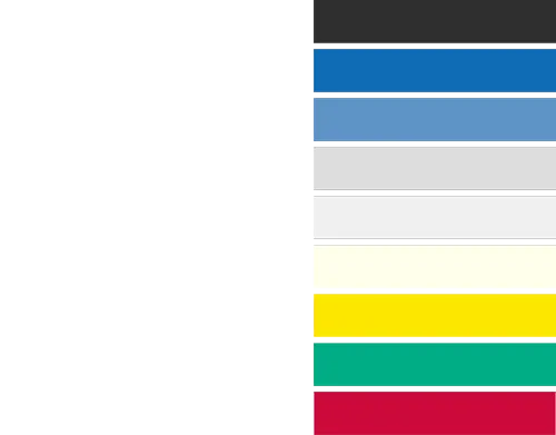 Carta de colores de pintura electrostática